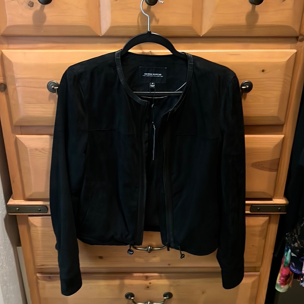 Soft Leather Suede Jacket